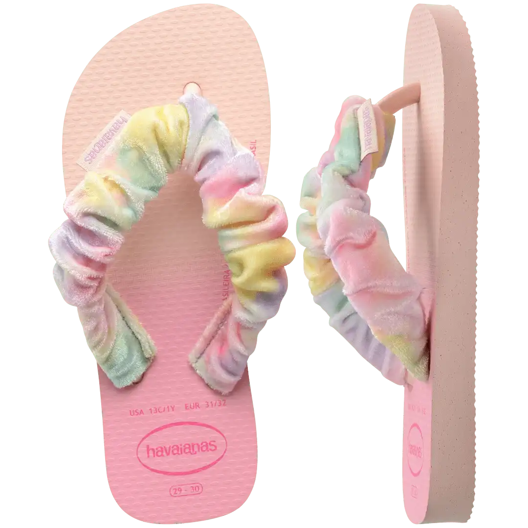 Kids' Fluffy Flip Flops